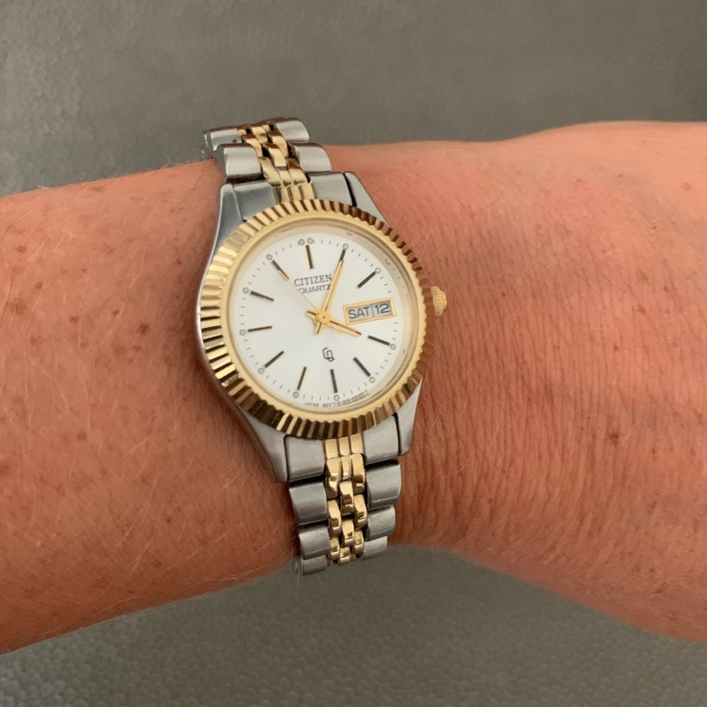 Citizen two tone watch